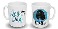 Personalised 'Dog Dad' Mug with Your Dog's Name